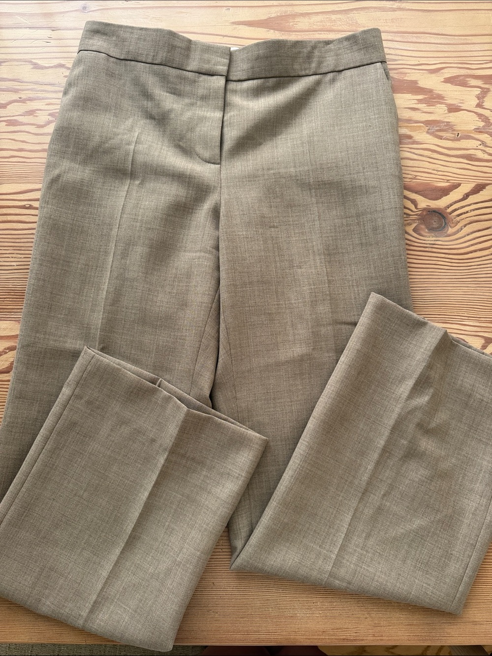 The Row wool trousers